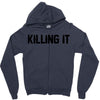 killing it bullet Zipper Hoodie