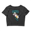 Daddy Shark -Shark Do Do Do Crop Top