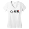 made in canada Women's V-Neck T-Shirt