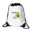 Avocado Drawstring Bags