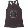 polygon wolf Racerback Tank