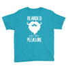 bearded for her pleasure Youth Tee