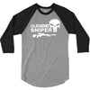 american sniper punisher 3/4 Sleeve Shirt