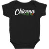chicana with rose Baby Bodysuit
