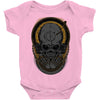 metal disk jockey Baby Onesie