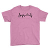 Heart Beats Mountain Youth Tee