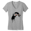 MONKEY KING Women's V-Neck T-Shirt