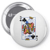 catdog playing card Pin-back button