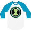 omnitrix symbole ben10 3/4 Sleeve Shirt