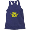free mustache rides t shirt Racerback Tank