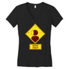 head shot Women's V-Neck T-Shirt
