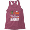 Halloween Kings Are Born In January Racerback Tank