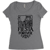 fiesta forever Women's Triblend Scoop T-shirt