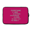 everything i like girls Laptop sleeve