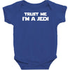 trust me i'm a jedi   funny printed mens Baby Bodysuit