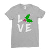 love christmas trending Ladies Fitted T-Shirt