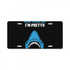 Feed Me and Tell Me I'm Pretty Baby Boy License Plate