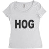 hog Women's Triblend Scoop T-shirt