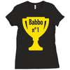 babbo numero 1 Ladies Fitted T-Shirt