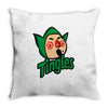 tingles Throw Pillow