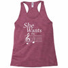 she wants the d black Racerback Tank