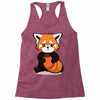 red fox 3 Racerback Tank