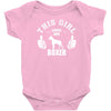 This Girl Loves Her Boxer Baby Onesie