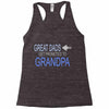 get promoted to grandpa Racerback Tank