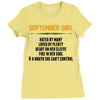 September Girl Hated By Many Ladies Fitted T-Shirt