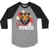 Girl Power White Write 3/4 Sleeve Shirt
