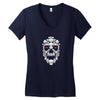 gamming skul Women's V-Neck T-Shirt