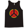 watermelon peace sign Tank Top