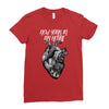 new york in my heart Ladies Fitted T-Shirt