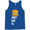 just eat it burger lover Tank Top