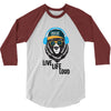 Live Life Loud Brklyn 3/4 Sleeve Shirt