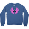 i wear pink for my mom Crewneck Sweatshirt