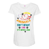 caring for animals isn't what i do it's who i am Maternity Scoop Neck T-shirt