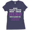 alzheimers awareness Ladies Fitted T-Shirt