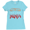 the last ninja Ladies Fitted T-Shirt