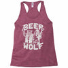 wolf beer Racerback Tank