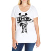 nerd giraffe Ladies Curvy T-Shirt