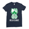 hello clarice Ladies Fitted T-Shirt