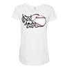 best dad ever 3 Maternity Scoop Neck T-shirt