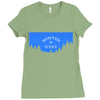 Winter (a216) Ladies Fitted T-Shirt