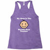 My Mom Is The World's Best Teacher Racerback Tank