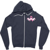 breast cancer survivor pocket Zipper Hoodie