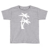 palm tree sticker vinyl decal tropical island beach ocean wall car win Toddler T-shirt
