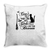 can't fly with the big girls Throw Pillow