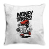 money takers Throw Pillow
