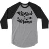 Blessed Mama 3/4 Sleeve Shirt